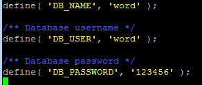 워드프레스 wp-config.php 편집
