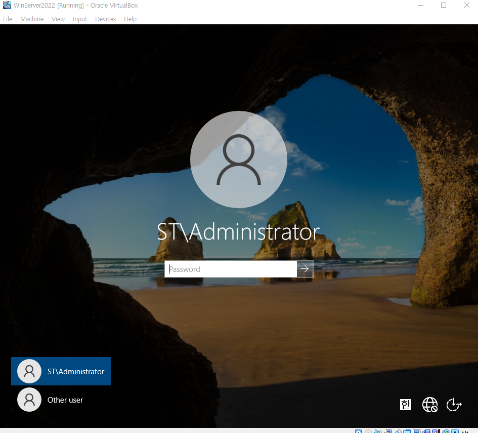 Active Directory 설치 화면